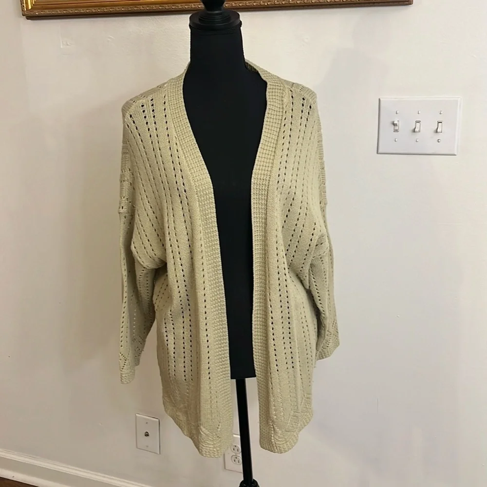 The Avenue Open Front Plus Size Cardigan, Sz. 18/20.
